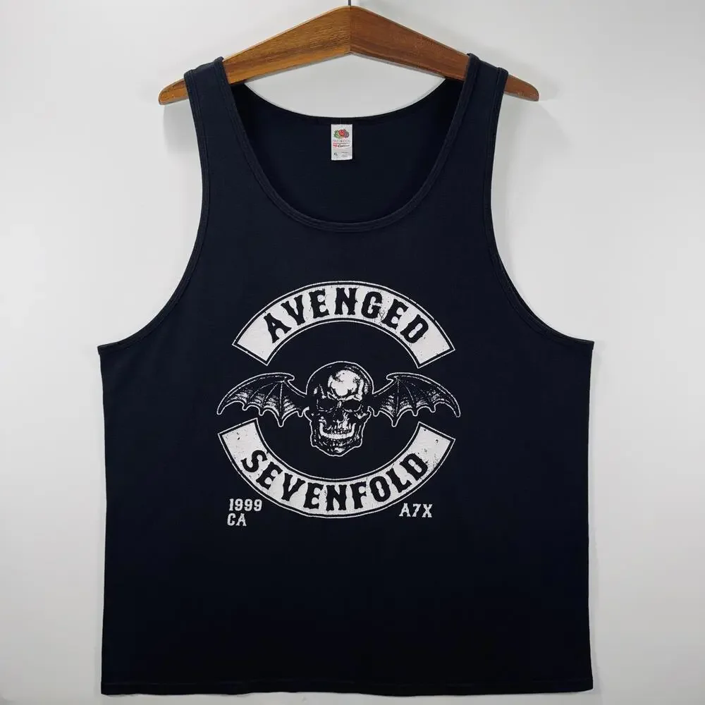 Avenged Sevenfold “Deathbat” Black Tank Top - XL - Picture 1 of 5